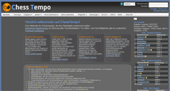 Desktop Screenshot of de.chesstempo.com