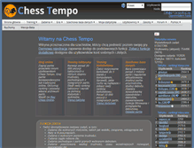 Tablet Screenshot of pl.chesstempo.com