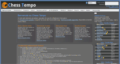 Desktop Screenshot of it.chesstempo.com