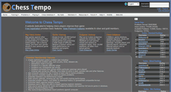 Desktop Screenshot of chesstempo.com
